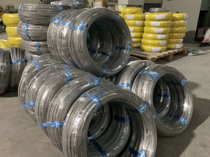 ράβδος καλωδίων ανοξείδωτου 2mm 302 βαθμός 5.5mm Q195 SAE1008 ASTM 5